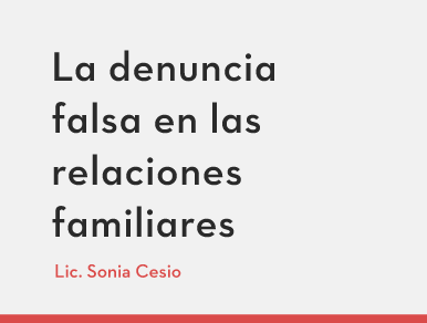 Denuncia familia