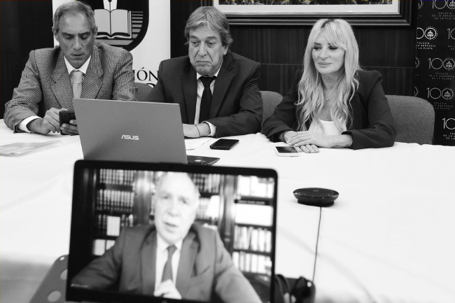 Más de 200 colegas participaron de la Conferencia del Dr. Lorenzetti sobre los 10 años del CCyC