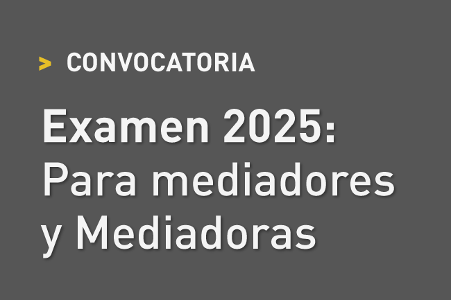 Convocatoria a Examen 2025 para Mediadores y Mediadoras de la Provincia de Buenos Aires