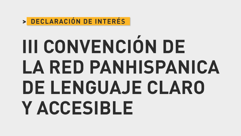 Interes Lenguaje Claro