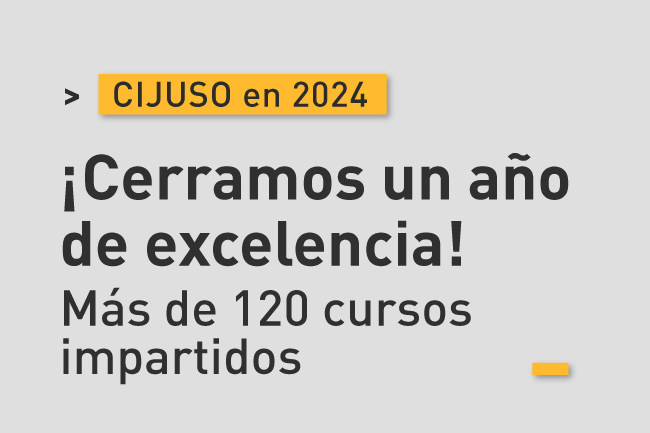 La Fundación CIJUSO cierra un 2024 de excelencia con más de 120 cursos impartidos
